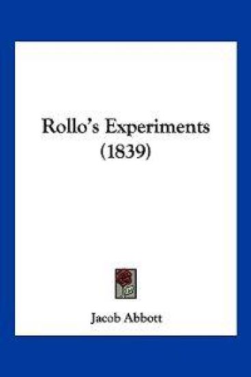 Rollo's Experiments (1839)