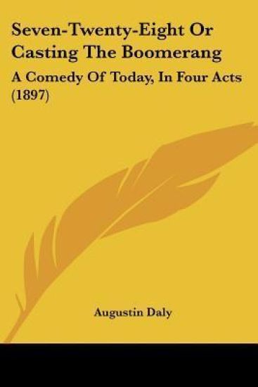 Seven-Twenty-Eight Or Casting The Boomerang