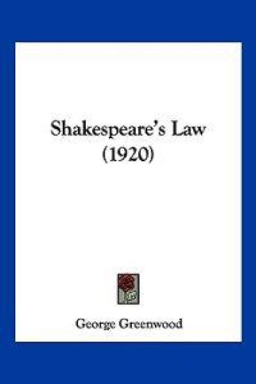 Shakespeare's Law (1920)