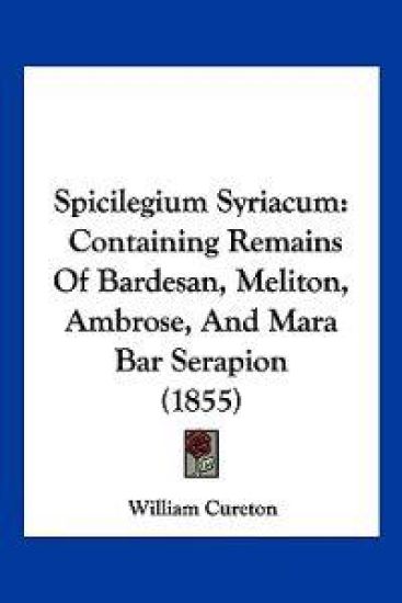 Spicilegium Syriacum