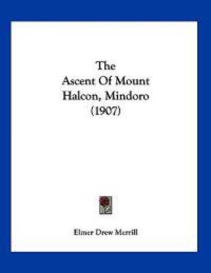 The Ascent Of Mount Halcon, Mindoro (1907)