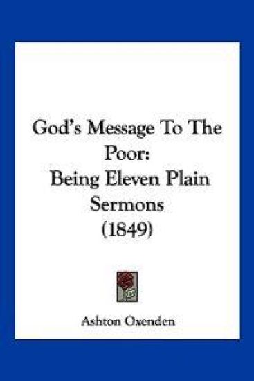 God's Message To The Poor