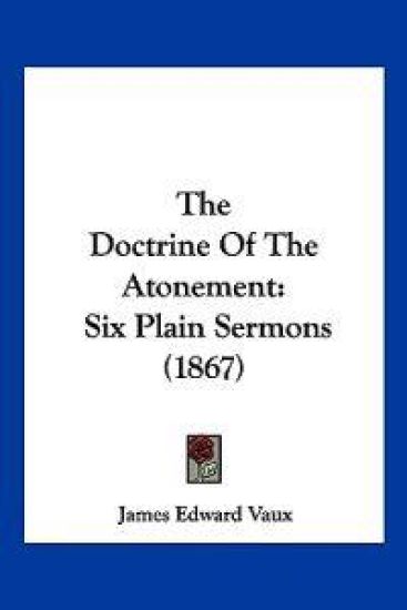 The Doctrine Of The Atonement