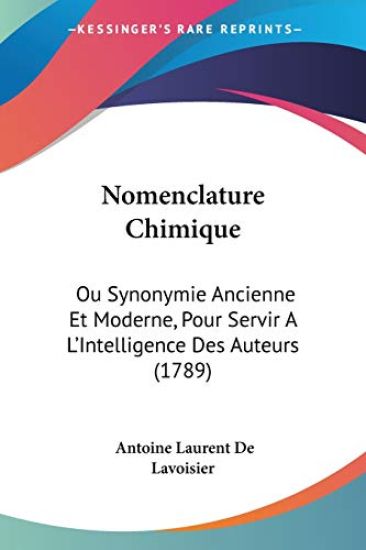 Nomenclature Chimique