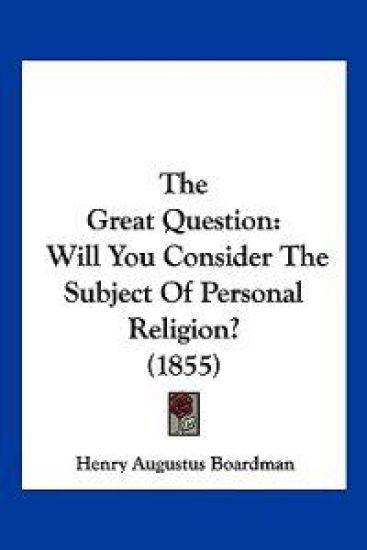 The Great Question