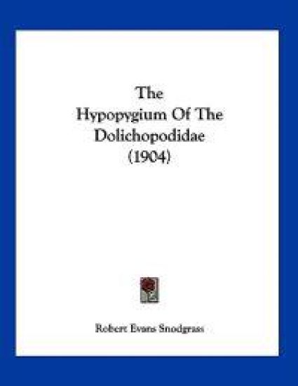 The Hypopygium Of The Dolichopodidae (1904)