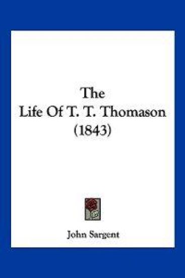 The Life Of T. T. Thomason (1843)