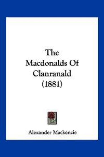 The Macdonalds Of Clanranald (1881)