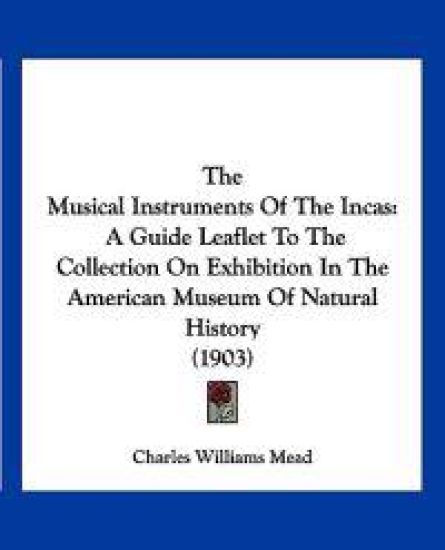 The Musical Instruments Of The Incas