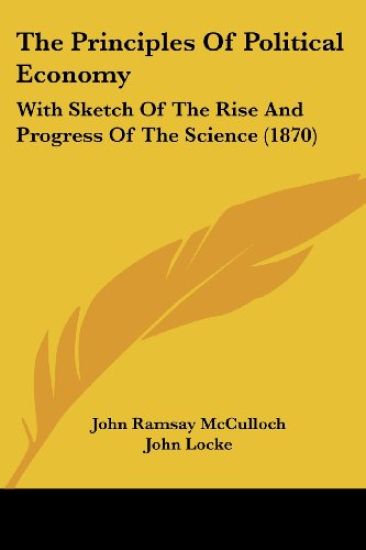 The Principles Of Political Economy