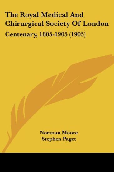 The Royal Medical And Chirurgical Society Of London