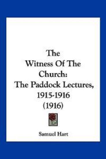The Witness Of The Church