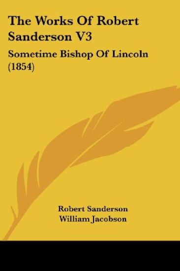 The Works Of Robert Sanderson V3
