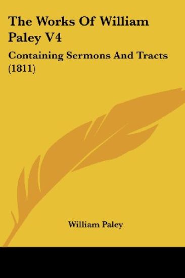 The Works Of William Paley V4