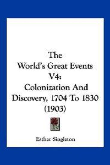 The World's Great Events V4
