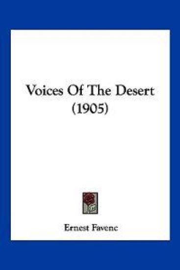 Voices Of The Desert (1905)