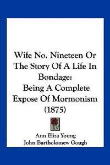 Wife No. Nineteen Or The Story Of A Life In Bondage