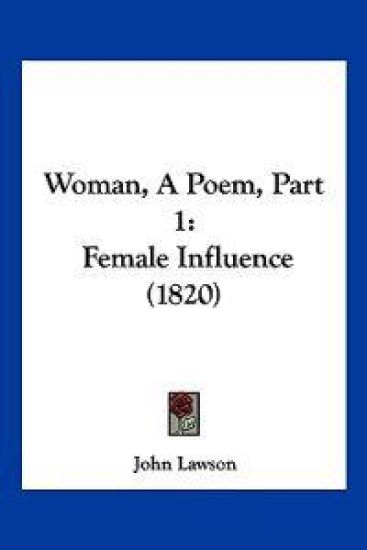 Woman, A Poem, Part 1