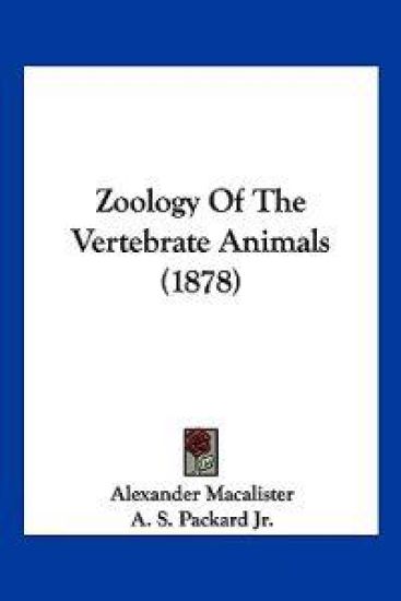 Zoology Of The Vertebrate Animals (1878)