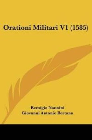 Orationi Militari V1 (1585)