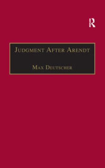 Judgment After Arendt