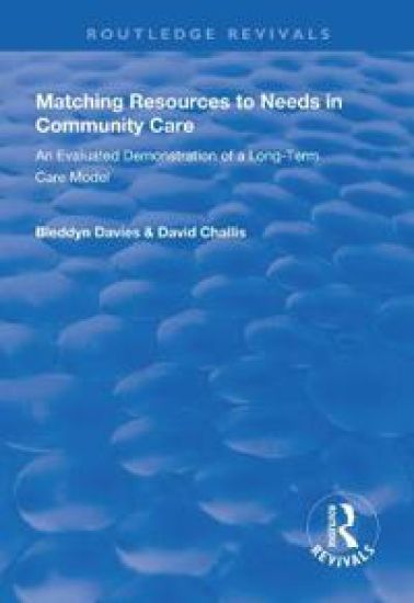 Matching Resources to Needs in Community Care
