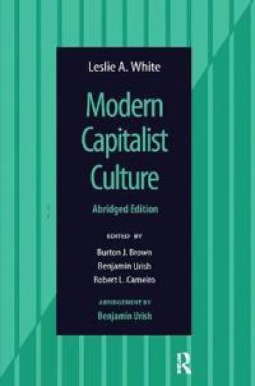 Modern Capitalist Culture, Abridged Edition