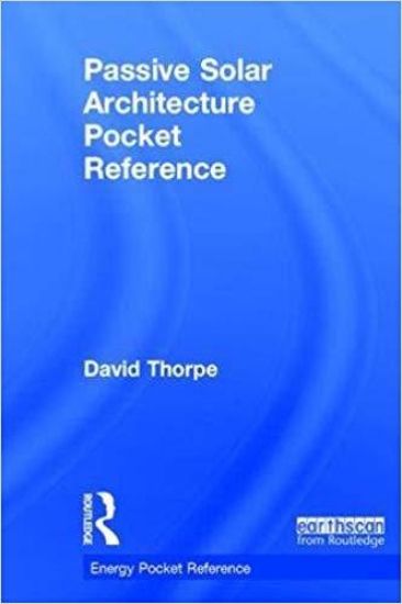 Passive Solar Architecture Pocket Reference