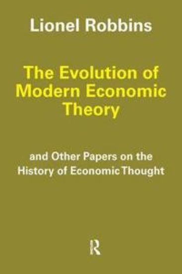 The Evolution of Modern Economic Theory