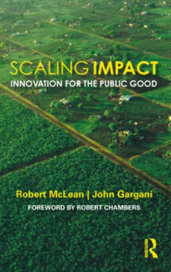 Scaling Impact – Robert McLean, kirjan kansikuva