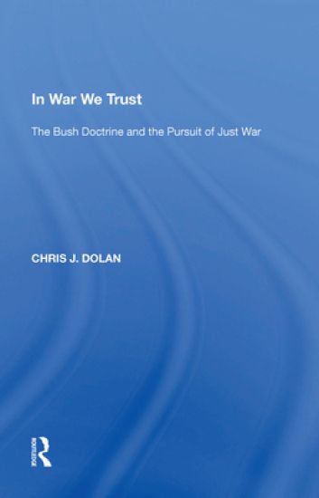 In War We Trust – Chris J. Dolan, kirjan kansikuva