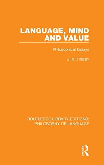 Language, Mind and Value