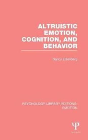 Altruistic Emotion, Cognition, and Behavior (PLE: Emotion)