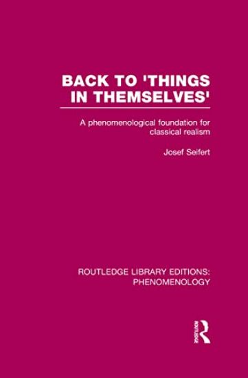 Back to 'Things in Themselves'