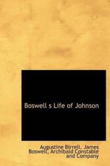 Boswell s Life of Johnson