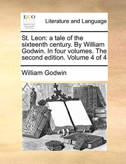 St. Leon – William Godwin, kirjan kansikuva