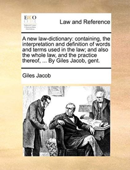A New Law-Dictionary