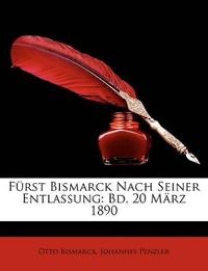 Furst Bismarck Nach Seiner Entlassung