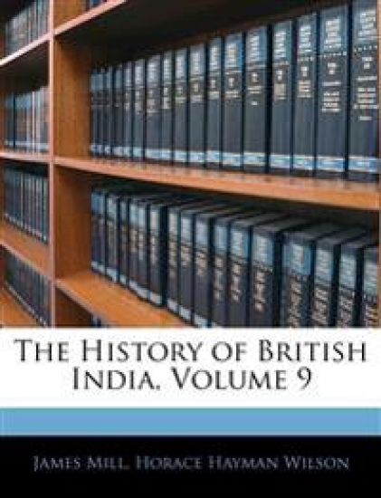 The History of British India, Volume 9