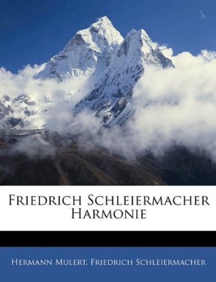 Friedrich Schleiermacher Harmonie
