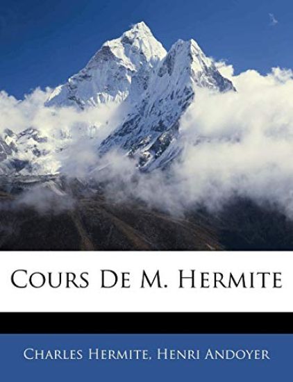 Cours De M. Hermite