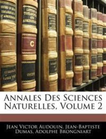 Annales Des Sciences Naturelles, Volume 2