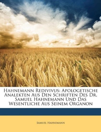 Hahnemann Redivivus