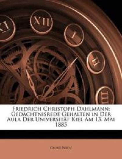 Friedrich Christoph Dahlmann