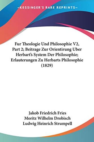 Drobisch, M: Fur Theologie Und Philosophie V2, Part 2; Beitr