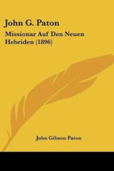 Paton, J: John G. Paton