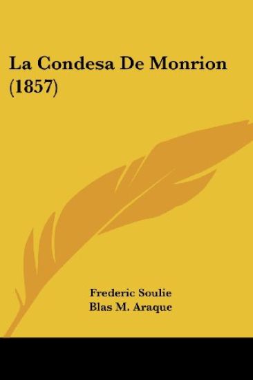 La Condesa De Monrion (1857)
