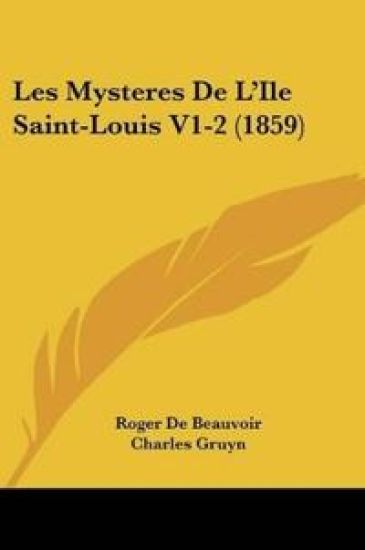 Les Mysteres De L'Ile Saint-Louis V1-2 (1859)