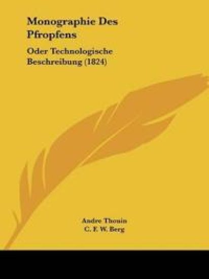 Thouin, A: Monographie Des Pfropfens