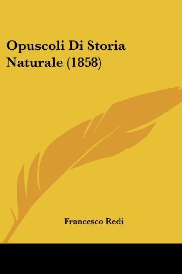 Opuscoli Di Storia Naturale (1858)